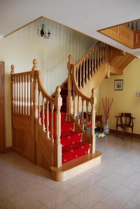 Stunning Oak Staircase By Haughey Joinery LTD