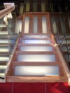 Staircase with Glass Steps by Haughey Joinery, Donegal.